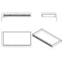 Hanah Home Monte - Mm1.27.54.S1 Cama Extensible Crema y Roble